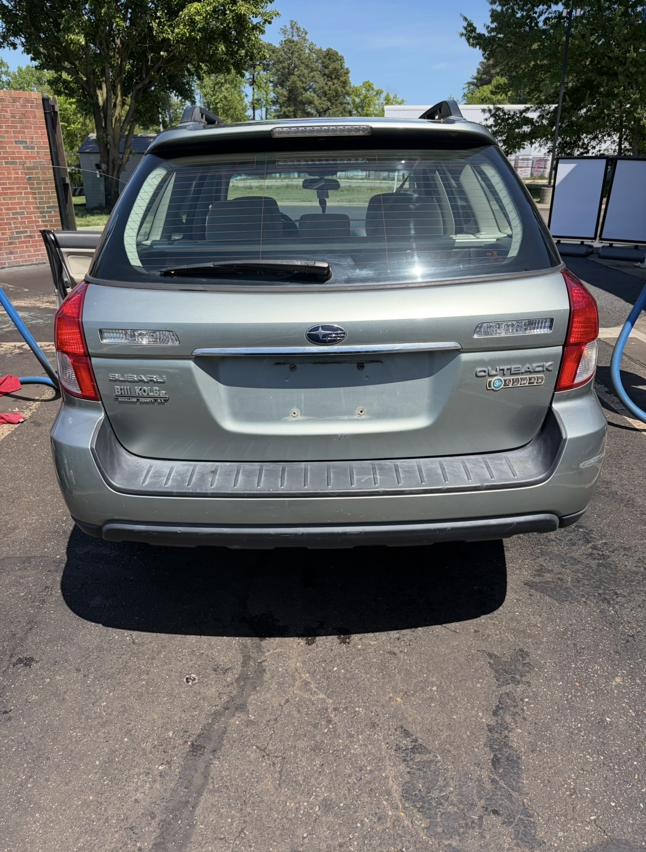 2009 Subaru Outback rear view